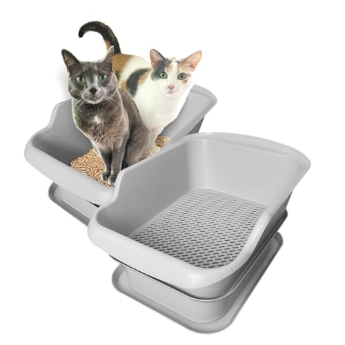 Mr. Catman Katzentoilette, Holz- und Kiefernpellet-Katzentoilette, Siebpfanne und extra große 7-Tage-Müllablageschale – weniger Tracking, leicht zu reinigen, antihaftbeschichtet, Geruchskontrolle, Mr. Catman Katzentoilette, Holz- und Kiefernpellet-Katzentoilette, Siebpfanne und extra große 7-Tage-Müllablageschale – weniger Tracking, leicht zu reinigen, antihaftbeschichtet, Geruchskontrolle, von Mr. Catman