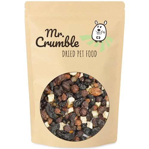 Mr. Crumble Dried Pet Food - Beeren-Beutel, Beeren und Früchte für Wildvögel, Vogelfutter 1000g von Mr. Crumble Dried Pet Food