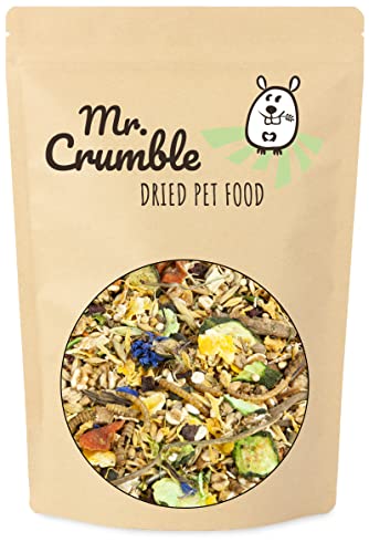 Mr. Crumble Dried Pet Food Großer Körnerschatz, Hamster-Futter für Teddy- und Goldhamster, 1000g von Mr. Crumble Dried Pet Food