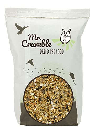 Großsittich fein-Basic, kleinkörniges Großsittich-Futter Grundmischung 10 kg von Mr. Crumble Dried Pet Food