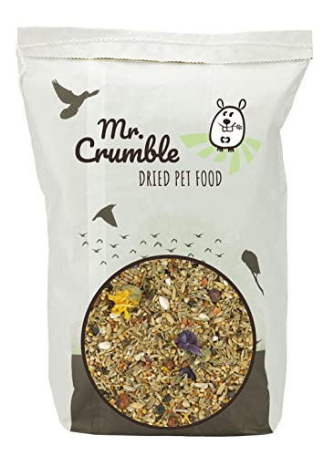 Großsittich-fein-Topfit, kleinkörniges Großsittich-Futter mit Kräutern und Mineralien 1 kg von Mr. Crumble Dried Pet Food