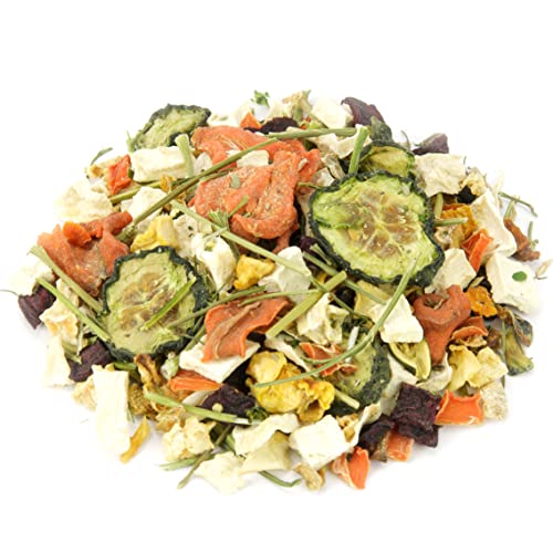 Mr. Crumble Dried Pet Food Gemüsegarten mit Kräutern, Gemüse trocken für Nager und andere Tiere 1000g von Mr. Crumble Dried Pet Food