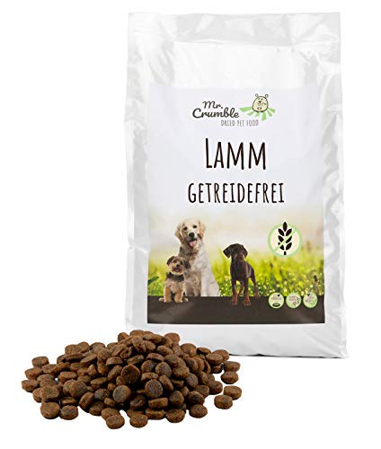 Mr. Crumble Dried Pet Food Hundefutter trocken getreidefrei mit Lamm hypoallergen 2x15 kg von Mr. Crumble Dried Pet Food