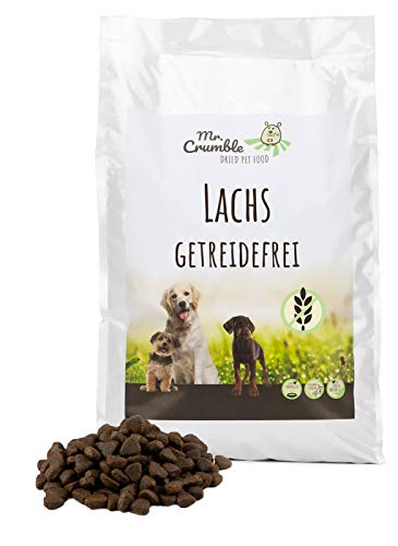 Mr. Crumble Dried Pet Food Hundetrockenfutter getreidefrei mit Lachs und Forelle 15 kg von Mr. Crumble Dried Pet Food