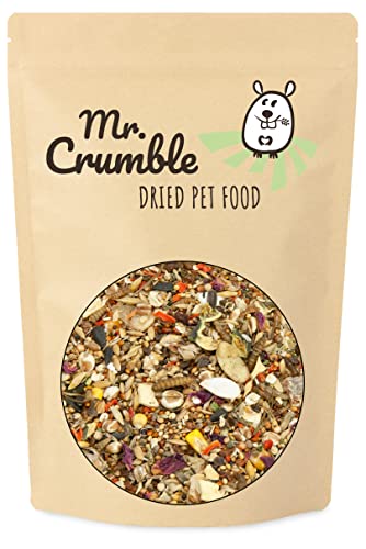 Mr. Crumble Farbmaus-Futter Mäusefutter ohne Pellets 1000 g von Mr. Crumble Dried Pet Food