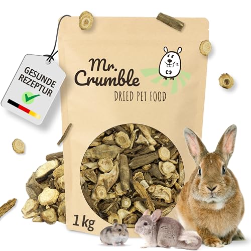 Mr. Crumble Wurzel-Allerlei Wurzeln für Kaninchen, Meerschweinchen und andere Nager 1 kg von Mr. Crumble Dried Pet Food