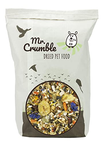 Papagei-Topfit, Papageien-Futter mit Kräutern & Mineralien von Mr. Crumble Dried Pet Food