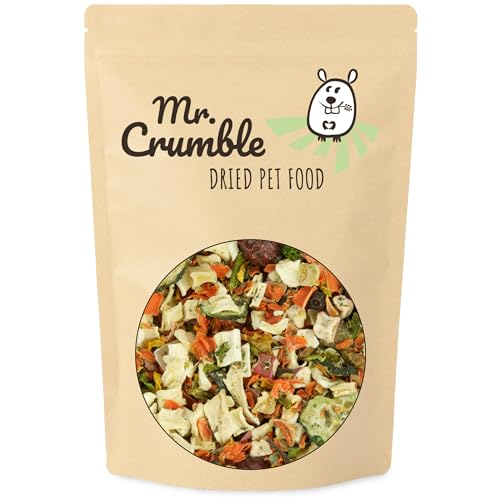 Vitalmix - getrocknete Gemüse-Mischung für Hunde mit Obst und Kräutern, getreidefrei, 1000g von Mr. Crumble Dried Pet Food
