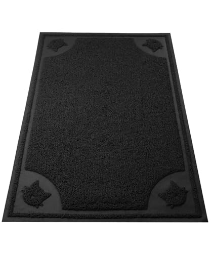 Mr. Pen - Große Katzentoilette, 58,4 x 88,9 cm, schwarze Katzentoilettenmatte, Katzenstreumatte, Katzenmatten für Streu, große Katzentoilette, große Katzentoilettenmatte Mr. Pen - Große Katzentoilette, 58,4 x 88,9 cm, schwarze Katzentoilettenmatte, Katzenstreumatte, Katzenmatten für Streu, große Katzentoilette, große Katzentoilettenmatte von Mr. Pen