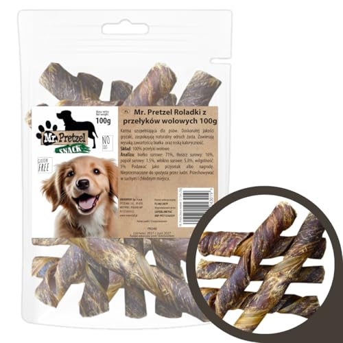 „Mr. Pretzel – Rinder-Schlundrollen für Hunde – 100 g – 100 % natürlich – Proteinreicher Kausnack – Zahnpflege & Verdauungsförderung – Ohne Zusatzstoffe” „Mr. Pretzel – Rinder-Schlundrollen für Hunde – 100 g – 100 % natürlich – Proteinreicher Kausnack – Zahnpflege & Verdauungsförderung – Ohne Zusatzstoffe” von Mr. Pretzel