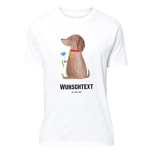 Mr. & Mrs. Panda Größe XL Personalisiertes T-Shirt Hund Blume - Personalisierte Geschenke, Hundeliebe, Tierliebhaber, Hunde, T-Shirt mit Namen, Mr. & Mrs. Panda Größe XL Personalisiertes T-Shirt Hund Blume - Personalisierte Geschenke, Hundeliebe, Tierliebhaber, Hunde, T-Shirt mit Namen, von Mr. & Mrs. Panda