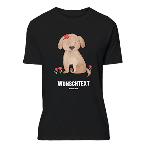 Mr. & Mrs. Panda Größe XL Personalisiertes T-Shirt Hund Hundedame - Personalisierte Geschenke, Hundebesitzer, Hundeglück, Hunderasse, Sprüche, von Mr. & Mrs. Panda