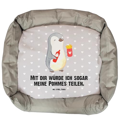 Mr. & Mrs. Panda Hundebett Pinguin Pommes - Geschenk, Freund, für Männer, Liegeplatz, Heiraten, Hundebett Luxus, Körbchen, Liebesgeschenk, Mr. & Mrs. Panda Hundebett Pinguin Pommes - Geschenk, Freund, für Männer, Liegeplatz, Heiraten, Hundebett Luxus, Körbchen, Liebesgeschenk, von Mr. & Mrs. Panda