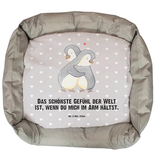 Mr. & Mrs. Panda Hundebett Pinguine Kuscheln - Geschenk, Verlobung, Hundeliege, Liegeplatz, Ehefrau, Geschenk für Partner, Partner, Liebesbeweis, Mr. & Mrs. Panda Hundebett Pinguine Kuscheln - Geschenk, Verlobung, Hundeliege, Liegeplatz, Ehefrau, Geschenk für Partner, Partner, Liebesbeweis, von Mr. & Mrs. Panda