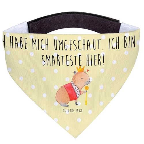 Mr. & Mrs. Panda Hundehalstuch L Capybara König - Geschenk, große Hunde, groß, Gute Laune, lustige Sprüche, Tiermotive, Tiere Mr. & Mrs. Panda Hundehalstuch L Capybara König - Geschenk, große Hunde, groß, Gute Laune, lustige Sprüche, Tiermotive, Tiere von Mr. & Mrs. Panda