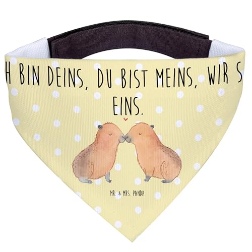 Mr. & Mrs. Panda Hundehalstuch L Capybara Liebe - Geschenk, Tiermotive, Du bist meins, Gute Laune, Valentinstag, lustige Sprüche, verliebt, Tiere, Mr. & Mrs. Panda Hundehalstuch L Capybara Liebe - Geschenk, Tiermotive, Du bist meins, Gute Laune, Valentinstag, lustige Sprüche, verliebt, Tiere, von Mr. & Mrs. Panda