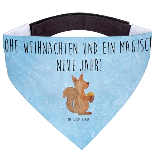 Mr. & Mrs. Panda Hundehalstuch L Eichhörnchen Weihnachten - Geschenk, Frohes neues Jahr, Vogel, Nikolaus, Heiligabend, Neujahr, große Hunde, groß, von Mr. & Mrs. Panda