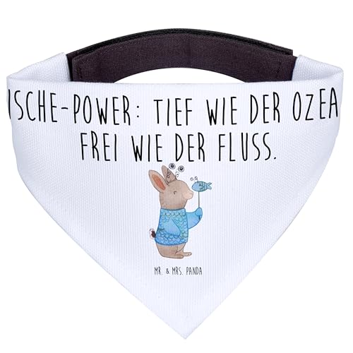 Mr. & Mrs. Panda Hundehalstuch L Fische Astrologie - Geschenk, Sternzeichen, Horoskop, groß, Fischer, große Hunde, Tierkreiszeichen, von Mr. & Mrs. Panda