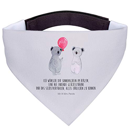 Mr. & Mrs. Panda Hundehalstuch L Koala Luftballon - Geburtstag, groß, Klettverschluss, Geschenk, große Hunde, Koalabär von Mr. & Mrs. Panda