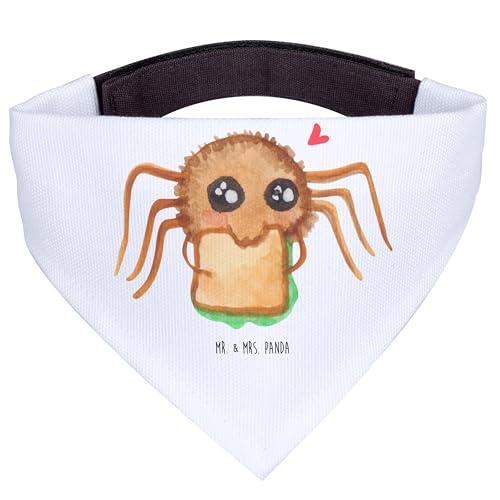 Mr. & Mrs. Panda Hundehalstuch L Spinne Agathe Sandwich - Geschenk, Hungrig, Alles Wird gut, große Hunde, Merchandise, Hunger, Glück, Videos, groß von Mr. & Mrs. Panda