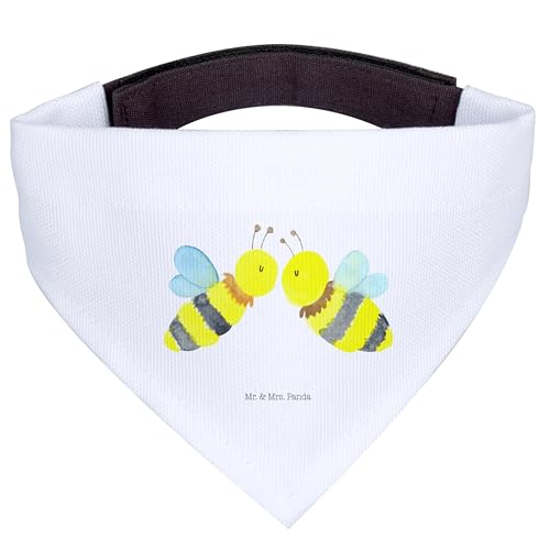 Mr. & Mrs. Panda Hundehalstuch M Biene Liebe - Geschenk, Wespe, mittelgroße Hunde, Hummel, mittel von Mr. & Mrs. Panda