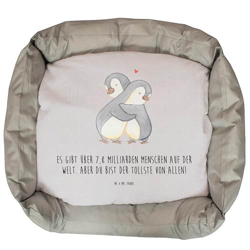 Mr. & Mrs. Panda Katzenbett Pinguine Kuscheln - Geschenk, Körbchen, Kater, Hochzeitstag, Ehemann, Heiratsantrag, Mitbringsel, Freund, Ehefrau, von Mr. & Mrs. Panda