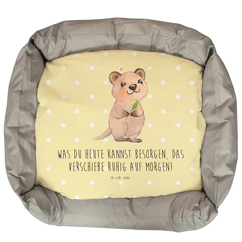 Mr. & Mrs. Panda Katzenbett Quokka Happy - Geschenk, Tierbett, Aufschieberitis, Niedliches Tier, lustige Sprüche, Verschieben, Dinge erledigen, Mr. & Mrs. Panda Katzenbett Quokka Happy - Geschenk, Tierbett, Aufschieberitis, Niedliches Tier, lustige Sprüche, Verschieben, Dinge erledigen, von Mr. & Mrs. Panda