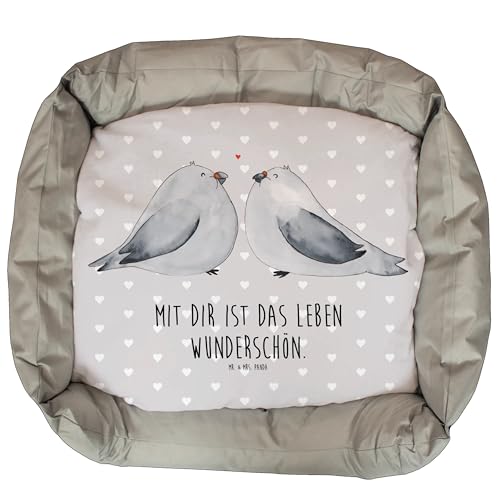 Mr. & Mrs. Panda Katzenbett Turteltauben Liebe - Geschenk, Körbchen, Heiratsantrag, Paar, Katenborb, Freundin, Hochzeitstag, Freund, Katzenliege, zu Mr. & Mrs. Panda Katzenbett Turteltauben Liebe - Geschenk, Körbchen, Heiratsantrag, Paar, Katenborb, Freundin, Hochzeitstag, Freund, Katzenliege, zu von Mr. & Mrs. Panda