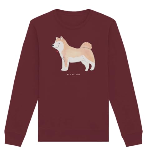 Mr. & Mrs. Panda Organic Pullover Akita Inu Moment Größe L - Geschenk, Öko-Strickpullover, Hunderasse, Welpe, Schenken, Japanischer Akita, Akita Ken, von Mr. & Mrs. Panda