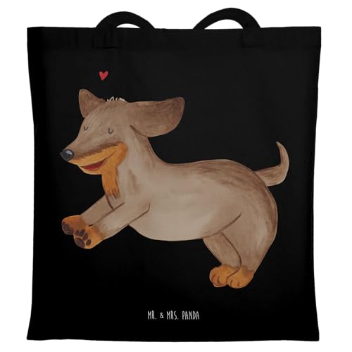 Mr. & Mrs. Panda Tragetasche Hund Dackel - Geschenk, Sprüche, Jutetasche, Hunde, Dachshund, Hunderasse, Hundemama, Strandtasche, Haustier, Mr. & Mrs. Panda Tragetasche Hund Dackel - Geschenk, Sprüche, Jutetasche, Hunde, Dachshund, Hunderasse, Hundemama, Strandtasche, Haustier, von Mr. & Mrs. Panda