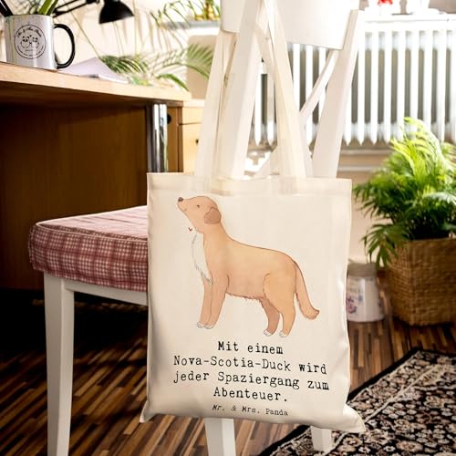 Mr. & Mrs. Panda Tragetasche Nova Scotia Duck Abenteuer - Geschenk, Liebe zu Hunden, lebhafter Hund, Badetasche, Hunderassen Eigenschaften, Mr. & Mrs. Panda Tragetasche Nova Scotia Duck Abenteuer - Geschenk, Liebe zu Hunden, lebhafter Hund, Badetasche, Hunderassen Eigenschaften, von Mr. & Mrs. Panda