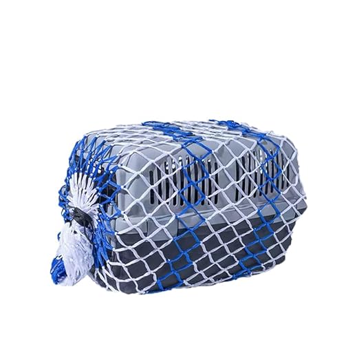 Haustier-Transportbox Netz für Flugreisen, Escape-Proof Netz für Transportbox mit atmungsaktivem Mesh, ausbruchssicherer Netzbeutel, robustes Flugnetz Tierkorb, Sicherheitsnetz Tierbox (66*47*53CM) von Mrchrogge