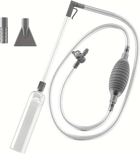 Mrchrogge Praktischer Aquarium-Wasserwechsler mit Zubehör – Für einfache Reinigung und Wasserwechsel (Weiß) von Mrchrogge