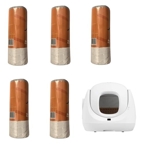 Mribo Katzensandbeutel, kompatibel mit Catlink Baymax, Baymax Lite automatischer Reinigungs-Katzenstreubecken, 100 Beutel, 5 Stück verpackt von Mribo