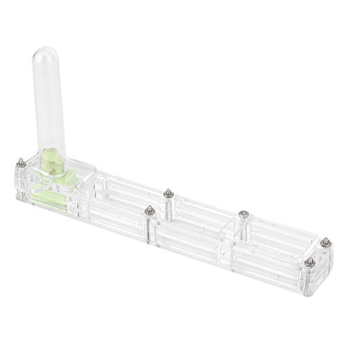 Aufzuchtkasten aus Acryl, Zuchthaus, Formicarium, Schaukasten mit Wasserturm, feuchtigkeitsspendend, transparent (transparentes Nest), Transparentes Nest, Kompakt von Mrisata