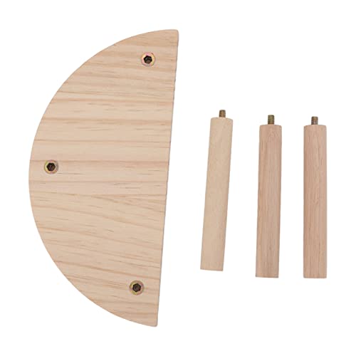 Mrisata Hamster-Ständer-Plattform, Spielplattform für Kleine Tiere, Hamster-Spielplattform aus Holz, Kleintier-Ständer, Holzplattform, Hamster-Plattform, Hamster-Spielplattform aus Holz, von Mrisata