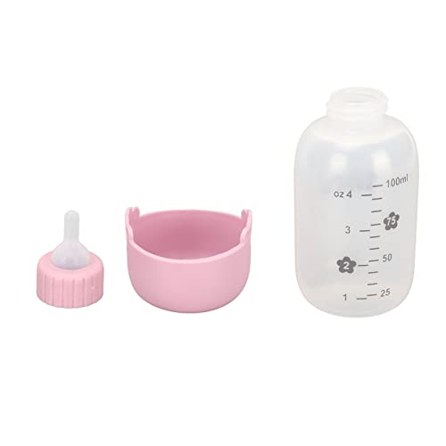 Mrisata Pet Kits Pet Kit Pet Bottle Kit Kleine Pet Nurser Bottle Pet Kits Professionelle Weiche Silikon-Nippelpflege für Neugeborene Kätzchen Welpen von Mrisata