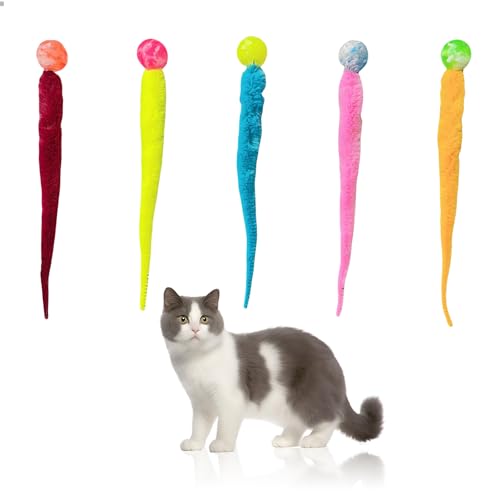 Mrltau 5 pcs Wiggly Balls lustiges Katzenspielzeug, Hüpfball, perfekt für Katzen jeden Alters, Interaktives Spielzeug für Katzen, Katzenspielzeug Selbstbeschäftigung. Mrltau 5 pcs Wiggly Balls lustiges Katzenspielzeug, Hüpfball, perfekt für Katzen jeden Alters, Interaktives Spielzeug für Katzen, Katzenspielzeug Selbstbeschäftigung. von Mrltau