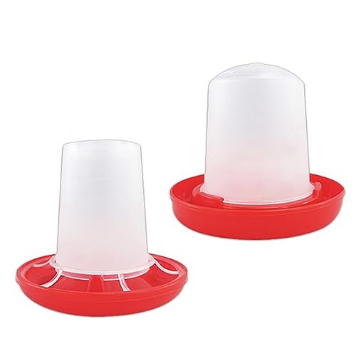 Msiud Automatische Futterstation und Tränke für Hühner, Küken, Futter- und Wasserspender, 160 ml/160 g, stoßfest, leicht zu reinigen, für Geflügel, Tauben, Hühnerstall Msiud Automatische Futterstation und Tränke für Hühner, Küken, Futter- und Wasserspender, 160 ml/160 g, stoßfest, leicht zu reinigen, für Geflügel, Tauben, Hühnerstall von Msiud