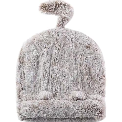 Mskmnkot Katze Schlafsack, 2-in-1 selbstwärme Katzenwinterschlafsack, weiches bequemes bedecktes Bett, süßes Höhlenbett mit Ohr und Schwanz für kleine Katzen und Hunde, Kaffee Mskmnkot Katze Schlafsack, 2-in-1 selbstwärme Katzenwinterschlafsack, weiches bequemes bedecktes Bett, süßes Höhlenbett mit Ohr und Schwanz für kleine Katzen und Hunde, Kaffee von Mskmnkot