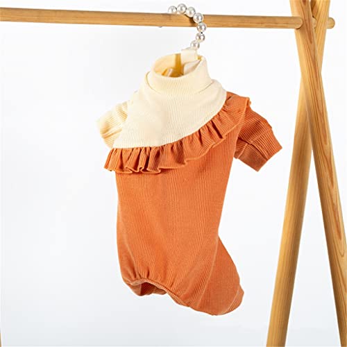 Baumwolle Hund Jumpsuit Schlafanzug Winter Haustier Hundekleidung Nachtwäsche Pyjama Welpen Outfit Kleine Hund Kleidung Kleidung Kleidung (Farbe : B Größe: XXL Code) (A XL-Code) von Msuiiixcccc