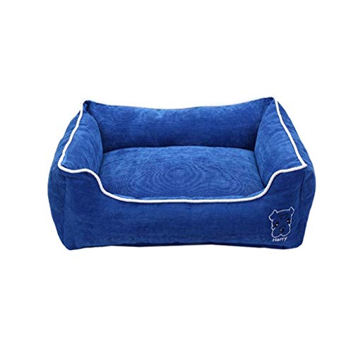 Haustier-Bett Antihaft-Haar Abnehmbar und waschbar Warm Haustier Matratze Stück und Schmutzabweisende (L) von Msuiiixcccc