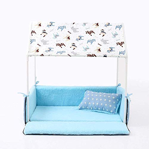 Haustier-Bett Prinzessin Zelt Bett Haus Waschbar Katze Bett Zwanzig Abnehmbare Hund Welpen Haustier-Haus Blau 1015 Haustier-Bett Prinzessin Zelt Bett Haus Waschbar Katze Bett Zwanzig Abnehmbare Hund Welpen Haustier-Haus Blau 1015 von Msuiiixcccc