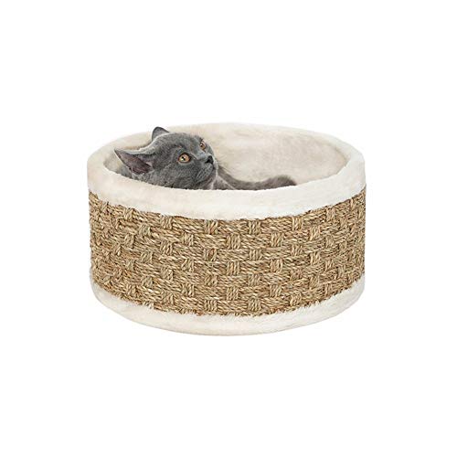 Haustier-Bett Sofa Katze Nest Sisal Schlafsack Weiche Bequeme Haustier Höhle für den Innenbereich 1014 Haustier-Bett Sofa Katze Nest Sisal Schlafsack Weiche Bequeme Haustier Höhle für den Innenbereich 1014 von Msuiiixcccc