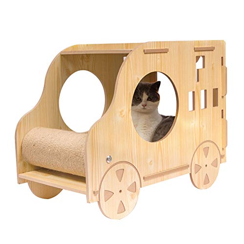 Hölzerne Katze Haus Haustiere Bett Sofa Katze Nest Auto Form Sisal Klößenstütze Bequem Haustiere Höhle Aktivitätszentrum 1014 Hölzerne Katze Haus Haustiere Bett Sofa Katze Nest Auto Form Sisal Klößenstütze Bequem Haustiere Höhle Aktivitätszentrum 1014 von Msuiiixcccc