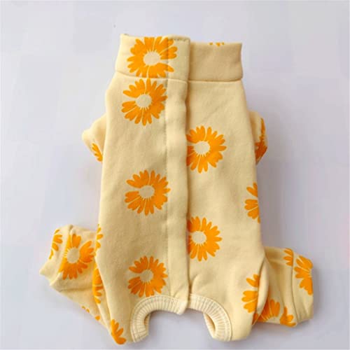 Hundebekleidung Jumpsuit Schlafanzug Winter Frau Hundekleidung Overalls Chihuahua Yorkshire Pommern Bichon Pudel Kostüme Mantel (Farbe: A Größe: M-Code) (A S-Code) von Msuiiixcccc