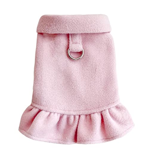 Hundebekleidung Wintermantel für Tiere Jacke Kleiner Hund Tierkleidung Tierkleidung Tierbekleidung (Farbe : Rosa Größe : Code S) (Rosa Code S) (Rosa Code XXS) von Msuiiixcccc