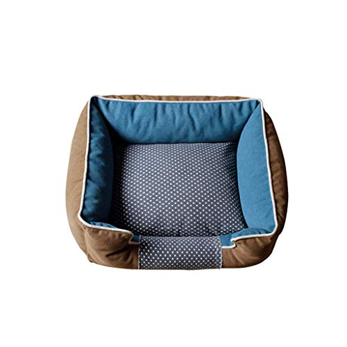 Kennel Abnehmbare Hundematte Vier Jahreszeiten Hundebett Teddy Kleine und mittlere Hund Hund Sofa Schutz der Wirbelsäule (AL) von Msuiiixcccc