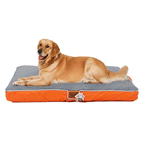 Pet Dog Bed Mattress Pet Cot Sized for Medium Large Dogs Removable and Washable Orange 130x80x10cm Pet Dog Bed Mattress Pet Cot Sized for Medium Large Dogs Removable and Washable Orange 130x80x10cm von Msuiiixcccc