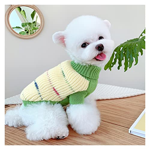 Reflective Sweater Winter Dog Clothes Katzenmantel Welpen Costume Kleines HundeOutfit Apparel (Color : A Size : S Code) (A XS Code) von Msuiiixcccc